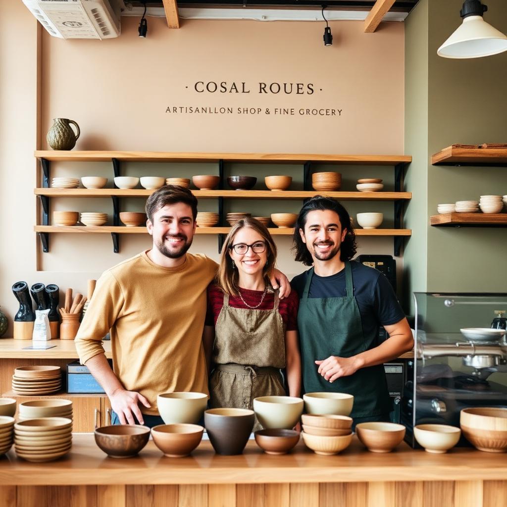 L'équipe du Comptoir des Saveurs